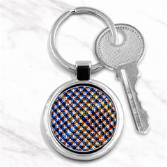 Kaleidoscope Art Unique Design Key Chain (round) by Wegoenart