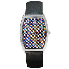 Kaleidoscope Art Unique Design Barrel Style Metal Watch by Wegoenart