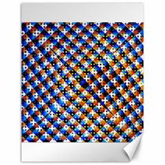 Kaleidoscope Art Unique Design Canvas 12  X 16  by Wegoenart