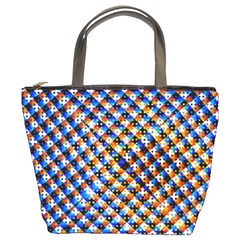 Kaleidoscope Art Unique Design Bucket Bag by Wegoenart