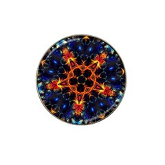 Kaleidoscope Art Unique Design Hat Clip Ball Marker by Wegoenart