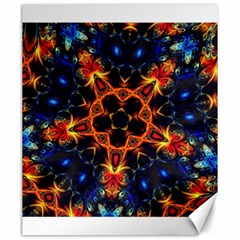 Kaleidoscope Art Unique Design Canvas 20  X 24  by Wegoenart