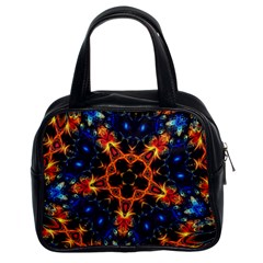 Kaleidoscope Art Unique Design Classic Handbag (two Sides) by Wegoenart