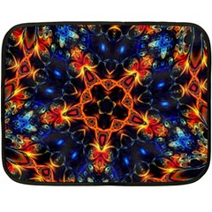 Kaleidoscope Art Unique Design Fleece Blanket (mini) by Wegoenart