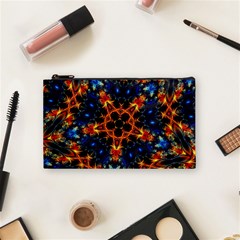 Kaleidoscope Art Unique Design Cosmetic Bag (small) by Wegoenart