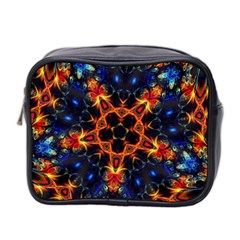 Kaleidoscope Art Unique Design Mini Toiletries Bag (two Sides) by Wegoenart