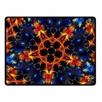 Kaleidoscope Art Unique Design Fleece Blanket (Small) 50 x40  Blanket Front