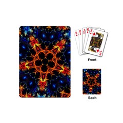 Kaleidoscope Art Unique Design Playing Cards Single Design (mini) by Wegoenart