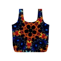 Kaleidoscope Art Unique Design Full Print Recycle Bag (s) by Wegoenart