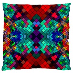 Abstract Art Background Design Large Cushion Case (two Sides)