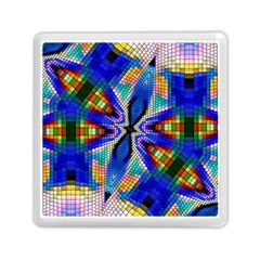 Art Kaleidoscope Meditation Mosaic Memory Card Reader (square) by Wegoenart