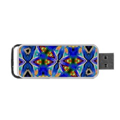 Art Kaleidoscope Meditation Mosaic Portable Usb Flash (one Side) by Wegoenart