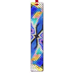 Art Kaleidoscope Meditation Mosaic Large Book Marks by Wegoenart