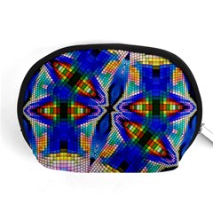 Art Kaleidoscope Meditation Mosaic Accessory Pouch (medium) by Wegoenart