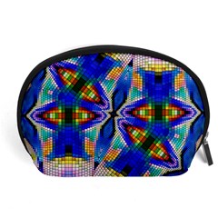 Art Kaleidoscope Meditation Mosaic Accessory Pouch (large) by Wegoenart