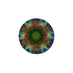 Kaleidoscope Art Unique Design Golf Ball Marker (4 Pack) by Wegoenart