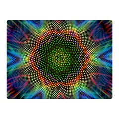 Kaleidoscope Art Unique Design Double Sided Flano Blanket (mini)  by Wegoenart