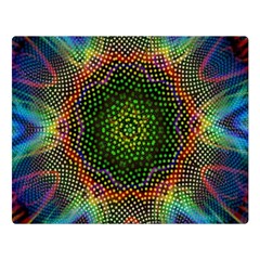 Kaleidoscope Art Unique Design Double Sided Flano Blanket (large)  by Wegoenart