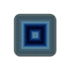 Artscope Justifyyourlove Kaleidoscope Rubber Coaster (square)  by Wegoenart