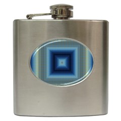 Artscope Justifyyourlove Kaleidoscope Hip Flask (6 Oz) by Wegoenart