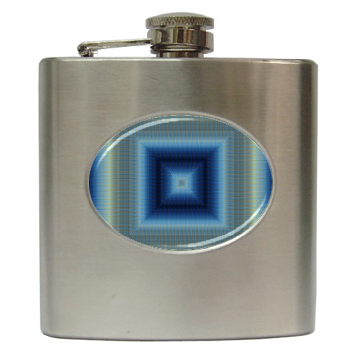 Artscope Justifyyourlove Kaleidoscope Hip Flask (6 oz)