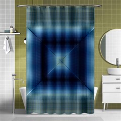 Artscope Justifyyourlove Kaleidoscope Shower Curtain 48  X 72  (small)  by Wegoenart