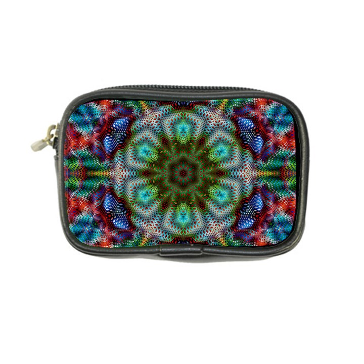 Abstract Art Background Flames Coin Purse