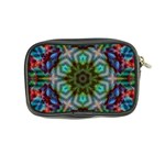 Abstract Art Background Flames Coin Purse Back