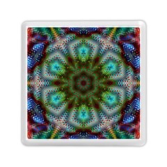 Abstract Art Background Flames Memory Card Reader (square) by Wegoenart