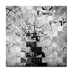 Broken Tree Generative Art Justifyyourlove Tile Coasters by Wegoenart