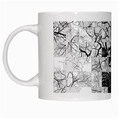 Broken Tree Generative Art Justifyyourlove White Mugs by Wegoenart