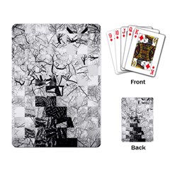 Broken Tree Generative Art Justifyyourlove Playing Cards Single Design (rectangle) by Wegoenart