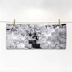 Broken Tree Generative Art Justifyyourlove Hand Towel by Wegoenart