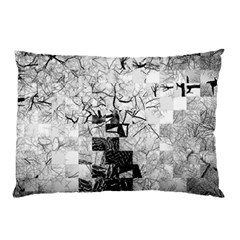 Broken Tree Generative Art Justifyyourlove Pillow Case by Wegoenart