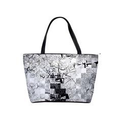 Broken Tree Generative Art Justifyyourlove Classic Shoulder Handbag by Wegoenart