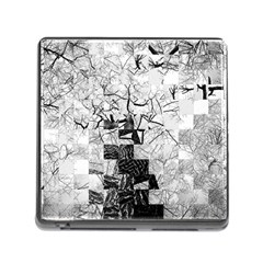 Broken Tree Generative Art Justifyyourlove Memory Card Reader (square 5 Slot) by Wegoenart