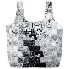 Broken Tree Generative Art Justifyyourlove Full Print Recycle Bag (xl) by Wegoenart