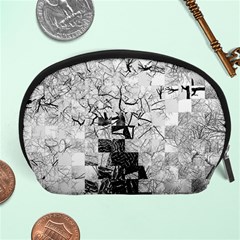 Broken Tree Generative Art Justifyyourlove Accessory Pouch (large) by Wegoenart