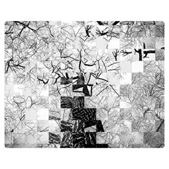 Broken Tree Generative Art Justifyyourlove Double Sided Flano Blanket (medium)  by Wegoenart