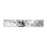 Broken Tree Generative Art Justifyyourlove Flano Scarf (Mini) Front