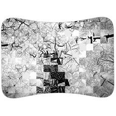 Broken Tree Generative Art Justifyyourlove Velour Seat Head Rest Cushion by Wegoenart