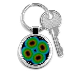 Kaleidoscope Art Unique Design Key Chain (round) by Wegoenart