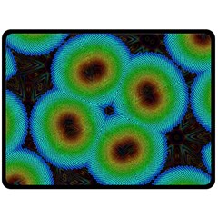 Kaleidoscope Art Unique Design Fleece Blanket (large)  by Wegoenart