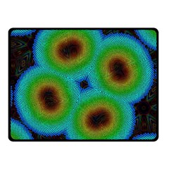 Kaleidoscope Art Unique Design Fleece Blanket (small) by Wegoenart