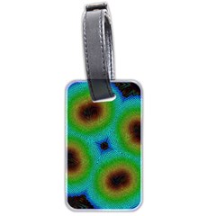 Kaleidoscope Art Unique Design Luggage Tag (two Sides)