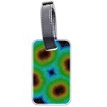 Kaleidoscope Art Unique Design Luggage Tag (two sides) Back