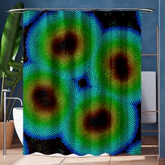 Kaleidoscope Art Unique Design Shower Curtain 60  X 72  (medium)  by Wegoenart