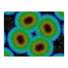 Kaleidoscope Art Unique Design Double Sided Flano Blanket (mini)  by Wegoenart