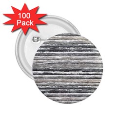 Striped Grunge Print Design 2 25  Buttons (100 Pack)  by dflcprintsclothing