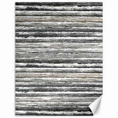 Striped Grunge Print Design Canvas 12  X 16 